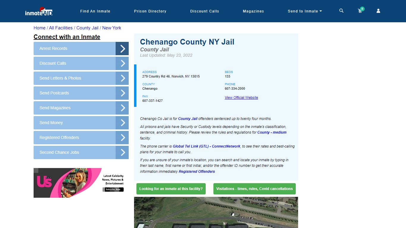 Chenango County NY Jail - Inmate Locator - Norwich, NY